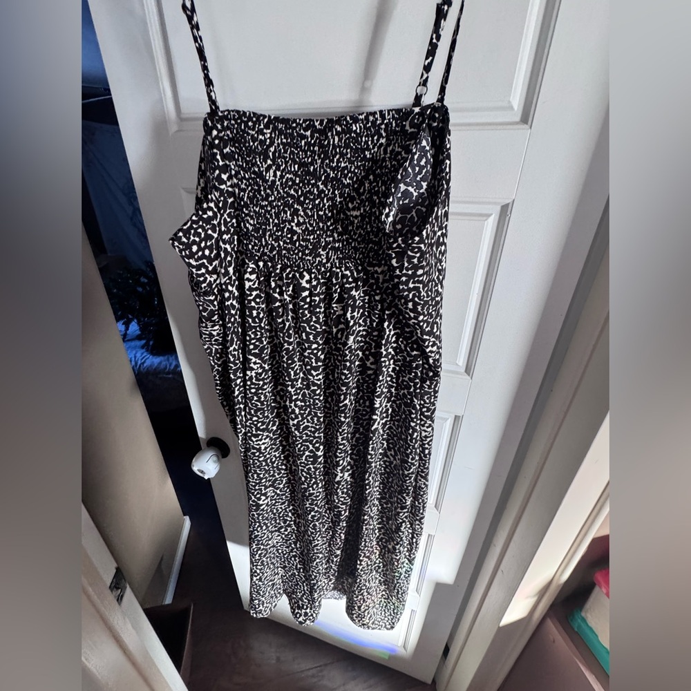 A New Day Black and White Patterned Maxi dress - Picture 3 of 3